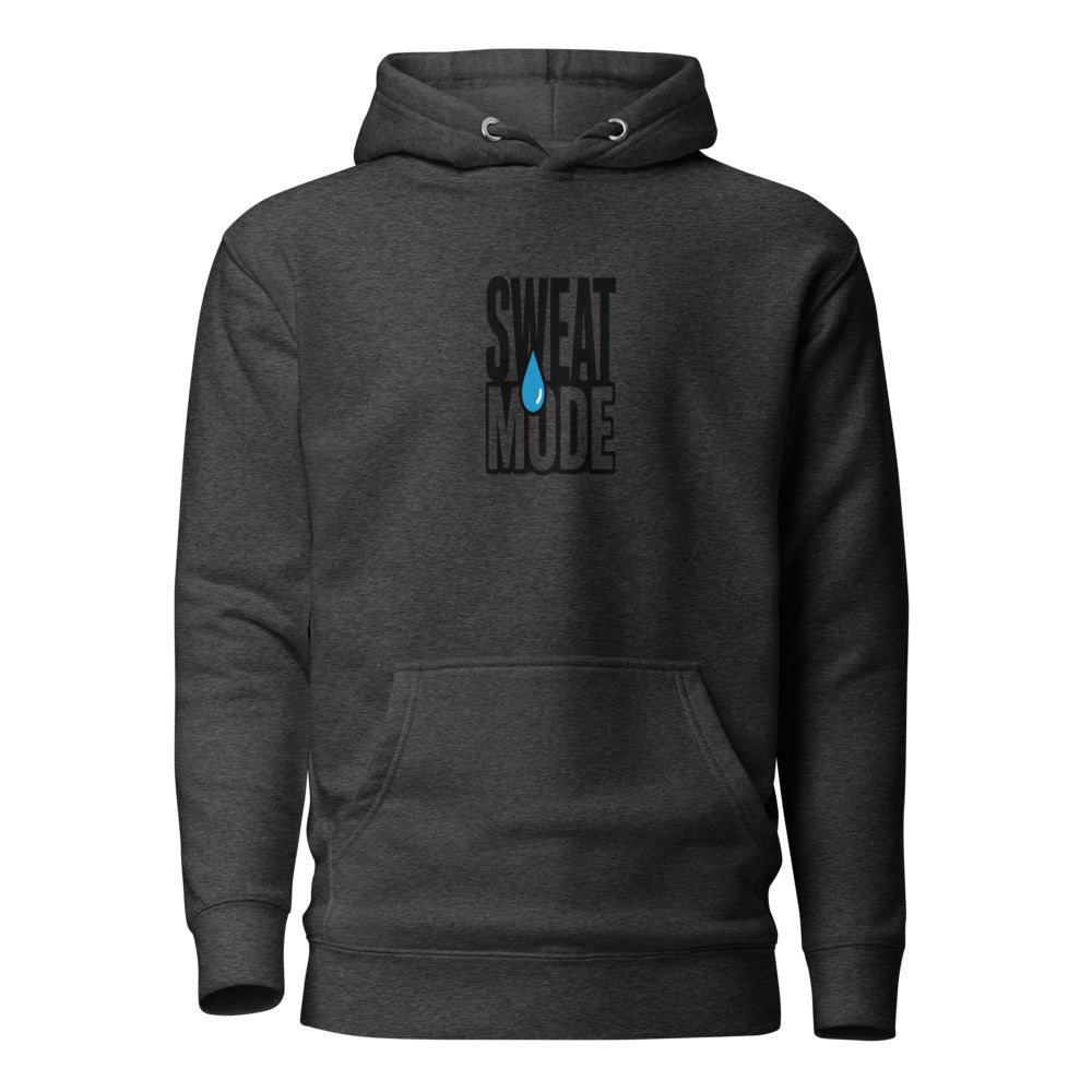 Sweat Mode bold minimal sports meme gym athlete hoodie sweatshirt ClutchMemes
