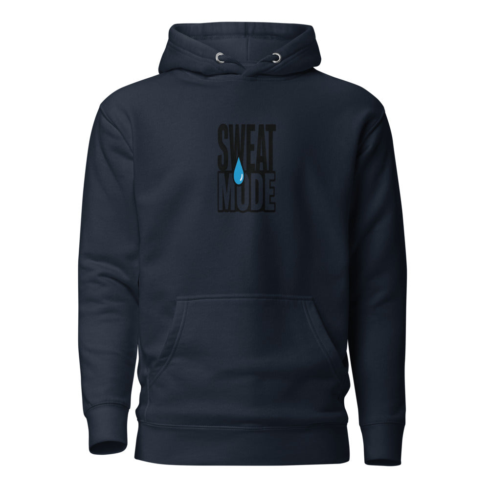Sweat Mode bold minimal sports meme gym athlete hoodie sweatshirt ClutchMemes