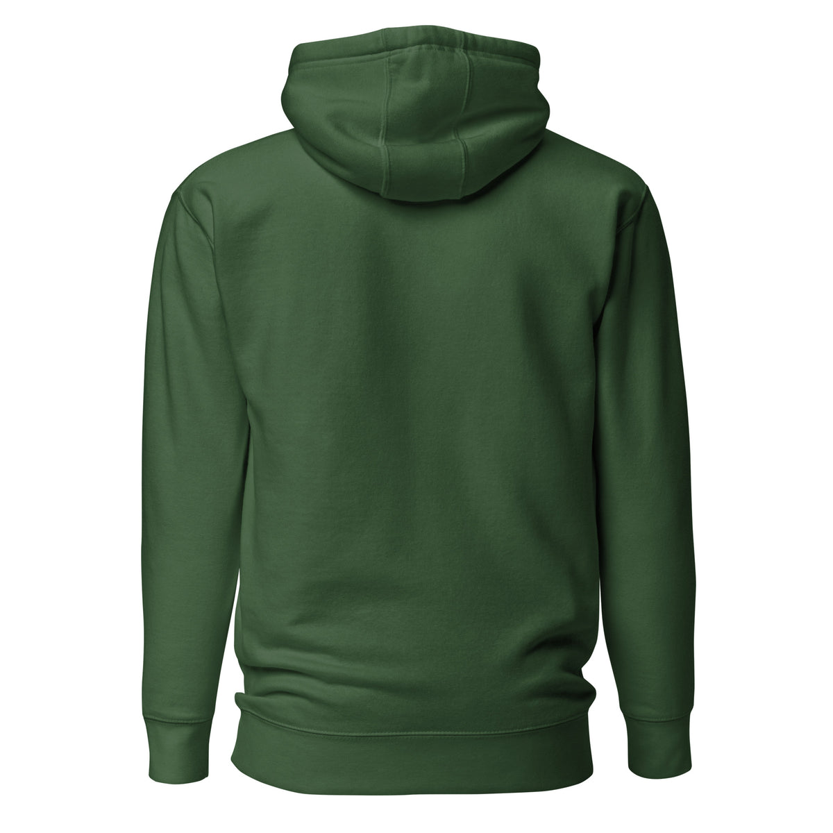 Farm That Aura hoodie in Forest Green back view — ClutchMeme