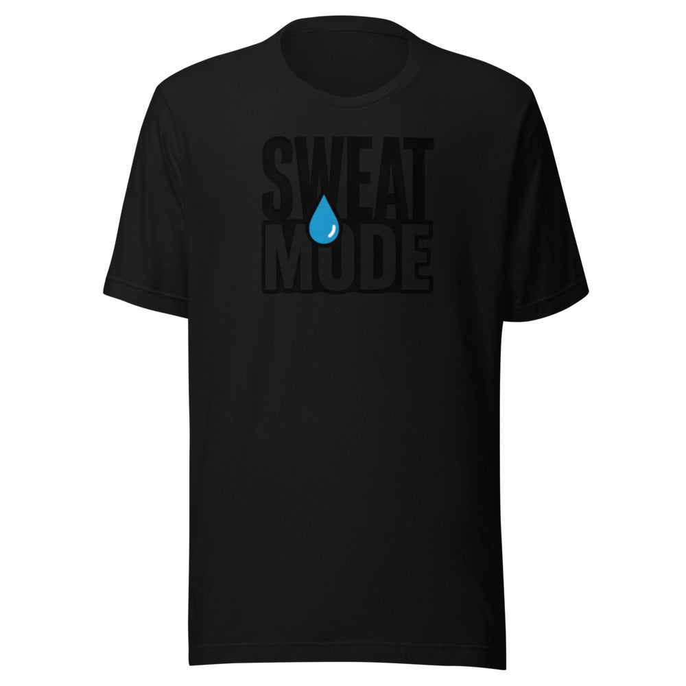 Sweat Mode bold minimal sports meme gym athlete graphic t-shirt ClutchMemes