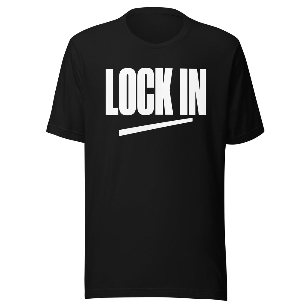 Lock In t-shirt in Black — ClutchMeme