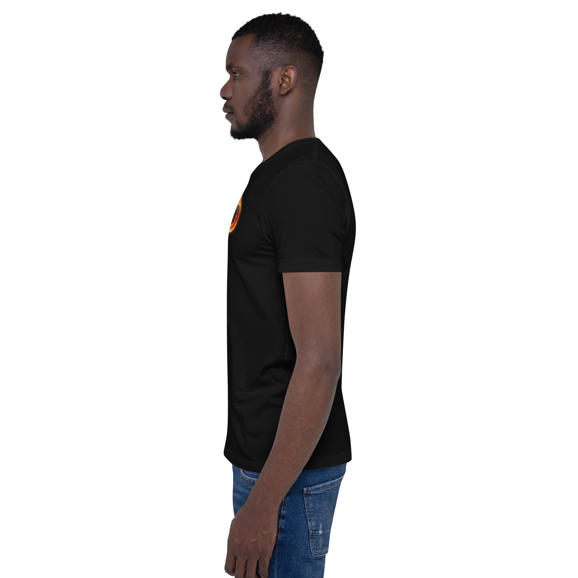 Heated flame meme sports fan graphic t-shirt passionate funny tee ClutchMemes