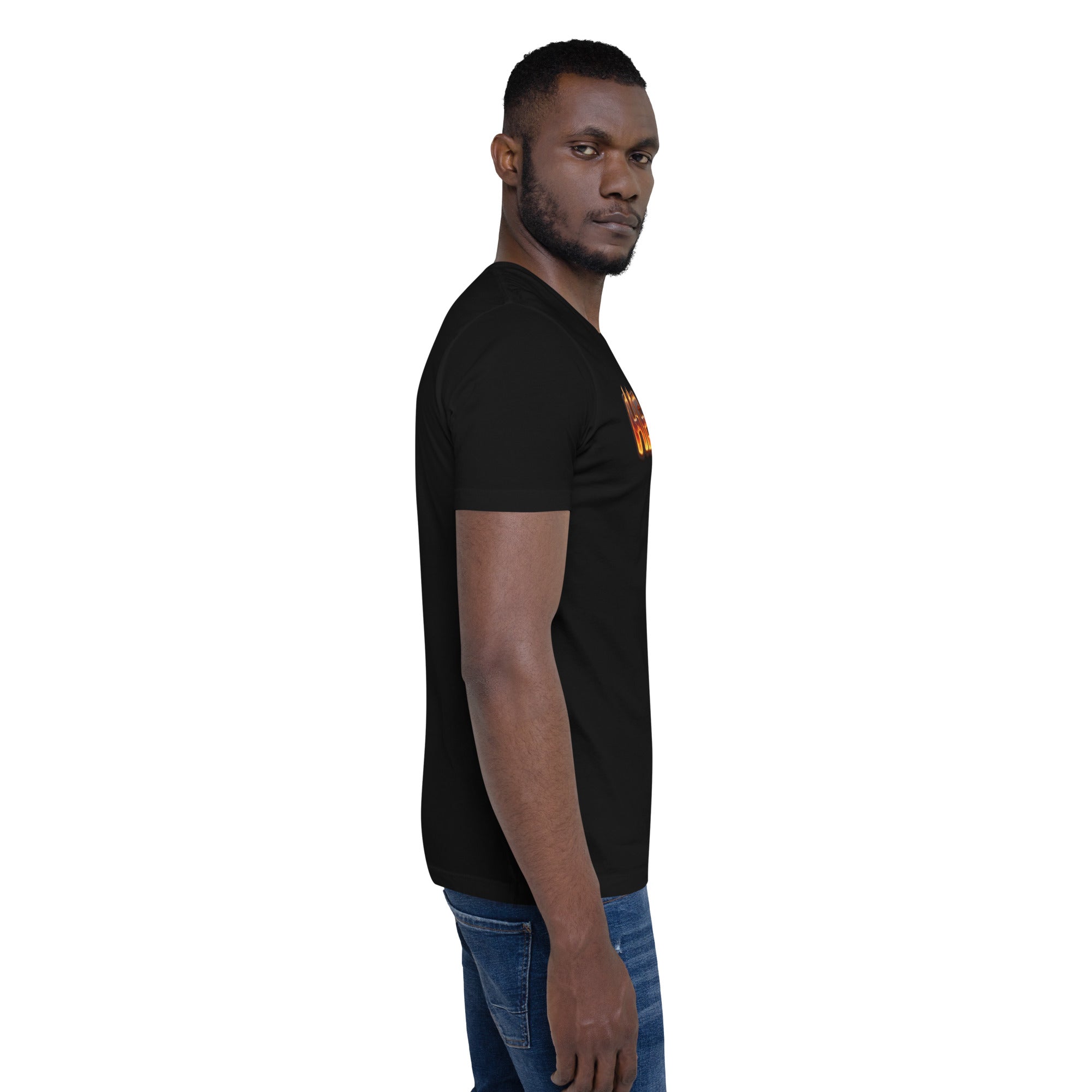 Heated flame meme sports fan graphic t-shirt passionate funny tee ClutchMemes