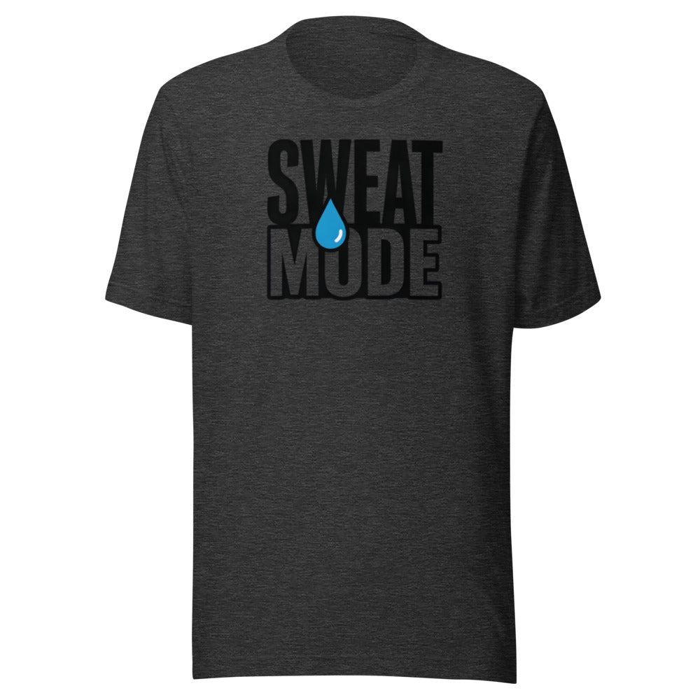 Sweat Mode bold minimal sports meme gym athlete graphic t-shirt ClutchMemes
