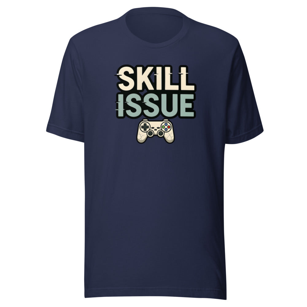 Skill Issue gaming sports crossover meme graphic t-shirt funny tee ClutchMemes