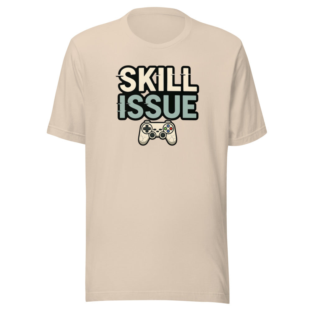 Skill Issue gaming sports crossover meme graphic t-shirt funny tee ClutchMemes