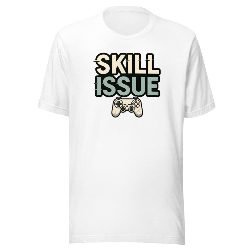 Skill Issue gaming sports crossover meme graphic t-shirt funny tee ClutchMemes